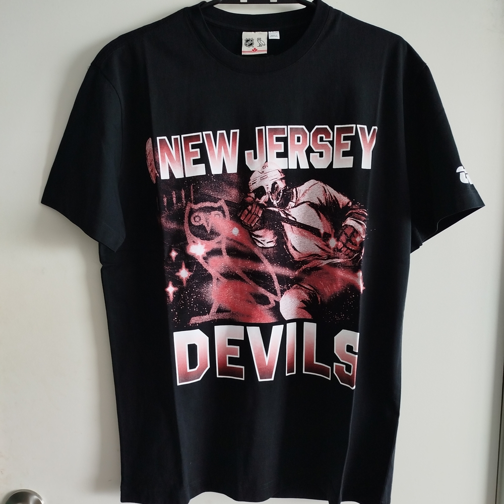 OVO X NHL New Jersey Devils T-shirt - Brand New With Tags October's Very Own